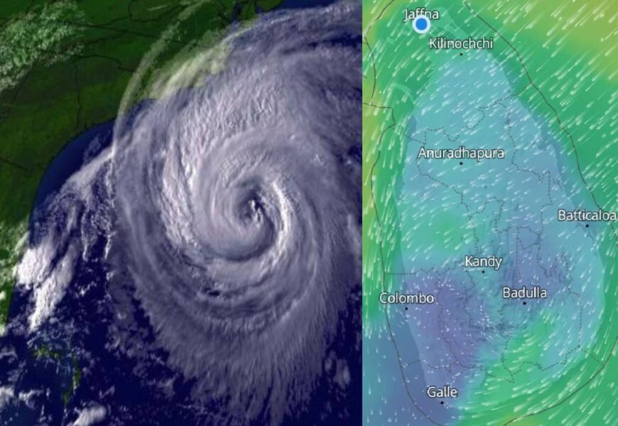 இலங்கையில் நிலவும் மோசமான வானிலை – முதல் மரணம் பதிவு – நூற்றுக்கணக்கானோர் பாதிப்பு