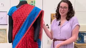 இஸ்ரோ விஞ்ஞானி நந்தினி ஹரிநாத்தின் புடவை அமெரிக்க அருங்காட்சியகத்தில்; காரணம் என்ன?