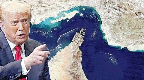 ஹார்முஸ் ஜலசந்தியில் ட்ரோன் தாக்குதல் நடத்திய ஈரானுக்கு ட்ரம்ப் கடும் கண்டனம் ஹார்முஸ் ஜலசந்தியில் ட்ரோன் தாக்குதல் நடத்திய ஈரானுக்கு ட்ரம்ப் கடும் கண்டனம்