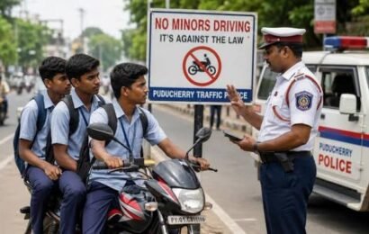 18 வயதுக்கு குறைவானவர்கள் வாகனம் ஓட்டினால் பெற்றோருக்கு சிறை:எச்சரிக்கை