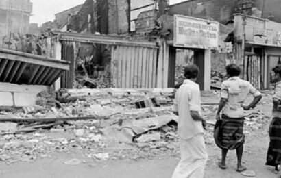கறுப்பு ஜூலையின் கோரம்; தலைநகரில் தமிழர்களின் தொழிற்பேட்டைகள் சூறையாடப்பட்ட வரலாறு !