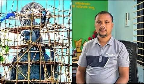 வங்கதேசத்தில் 81 அடி உயர ராமர் சிலை அமைத்த இளைஞர் கைது