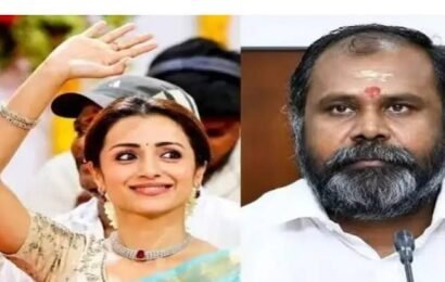 நடிகை திரிஷாவை துணை அமைச்சர் ஆக்கலாமா?