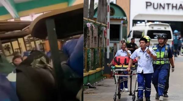 தாய்லாந்தின் மத்திய பகுதியில் துப்பாக்கிச் சூடு! – 8 பேர் பலி துப்பாக்கிதாரி கைது! தாய்லாந்தின் மத்திய பகுதியில் துப்பாக்கிச் சூடு! – 8 பேர் பலி துப்பாக்கிதாரி கைது!