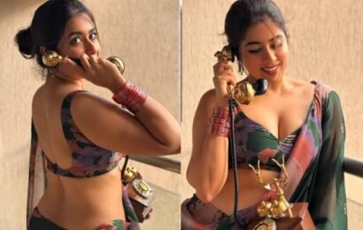 நிகிதா ஷர்மாவின் செம கவர்ச்சியாக போஸ்!