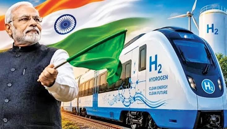 தண்ணீரில் இயங்கும் இந்தியாவின் ரயில்! தண்ணீரில் இயங்கும் இந்தியாவின் ரயில்!