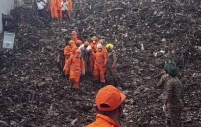 கினியா நாட்டில் குப்பை மேடு சரிந்து 22 பேர் உயிரிழப்பு!