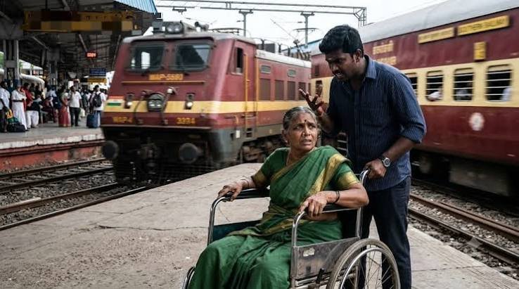 ஓடும் ரயில் முன் தள்ளிய கொடூர மகன்.. உயிரை விட்ட பரிதாபத்தாய்