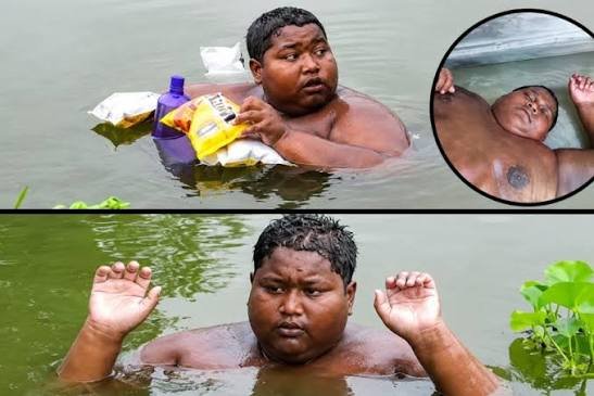 நீண்ட நேரம் தண்ணீரில் வாழும் 16 வயது சிறுவன் நீண்ட நேரம் தண்ணீரில் வாழும் 16 வயது சிறுவன்