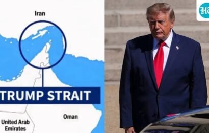 “Trump Strait” நீரிணைக்கே பெயரை மாற்றிய ட்ரம்ப்.. வைரலாகும் பதிவு!!