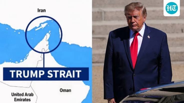 “Trump Strait” நீரிணைக்கே பெயரை மாற்றிய ட்ரம்ப்.. வைரலாகும் பதிவு!!
