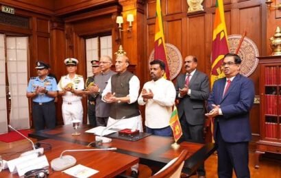 இலங்கை இந்தியா இரு நாடுகளுக்கு இடையேயான உறவு இதயத்துக்கும் ஆன்மாவுக்குமான உறவை போன்றது .! ராஜ்நாத் சிங்
