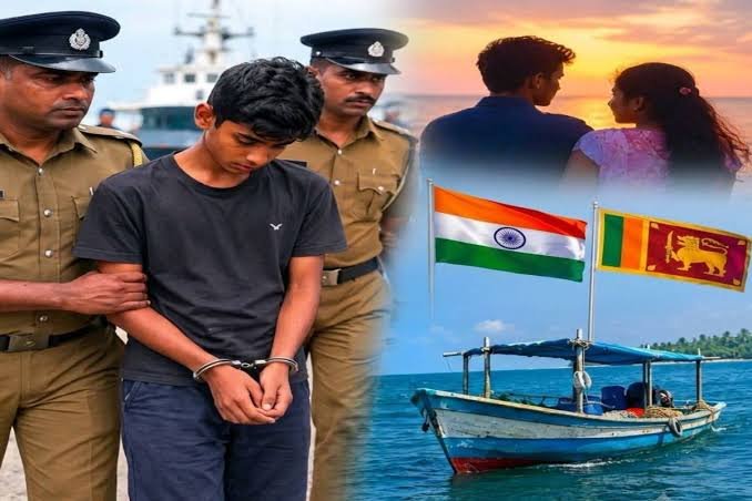 இந்தியாவிலிருந்து காதலியைப் பார்க்க படகில் இலங்கை வந்த 14 வயது சிறுவன்!!