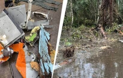 நைஜீரியாவில் 25 பயணிகளுடன் சென்ற விமானம் விபத்து