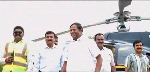 பெரம்பலூரில் தந்தைக்கு ரூ.40 கோடியில் ஹெலிகாப்டர் பரிசளித்த திமுக எம்எல்ஏ