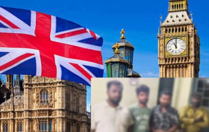 இந்தியாவில் சிக்கிய இலங்கை தமிழர்கள் மூவர்!லண்டன் செல்ல ஆசைப்பட்ட
