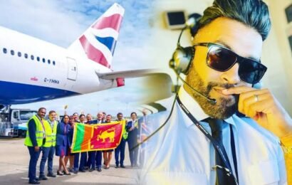 இலங்கைக்கான பிரிட்டிஷ் எயார்வேஸ் விமானத்தை இயக்கிய யாழ்ப்பாணத்தைப் பூர்வீகமாகக் கொண்ட விமல்ராஜ்!