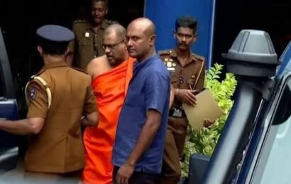 தேரர்ரை தப்பிக்க உதவிய வங்கி அதிகாரி மறியலில்