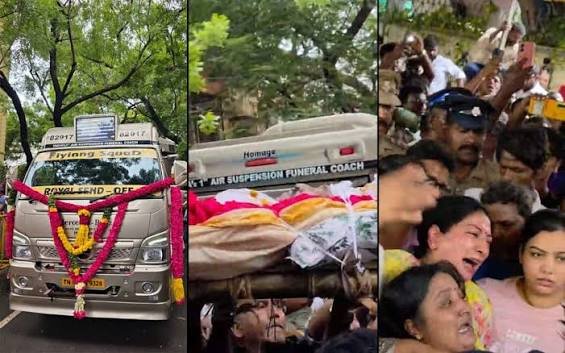 தேவாவின் உடல் அரசு மரியாதையோடு அடக்கம்!.. ரசிகர்கள் கண்ணீர்!.. தேவாவின் உடல் அரசு மரியாதையோடு அடக்கம்!.. ரசிகர்கள் கண்ணீர்!..